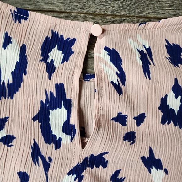 Juicy Couture Multicolor Long sleeve Blouse Top Size M - Picture 7 of 7